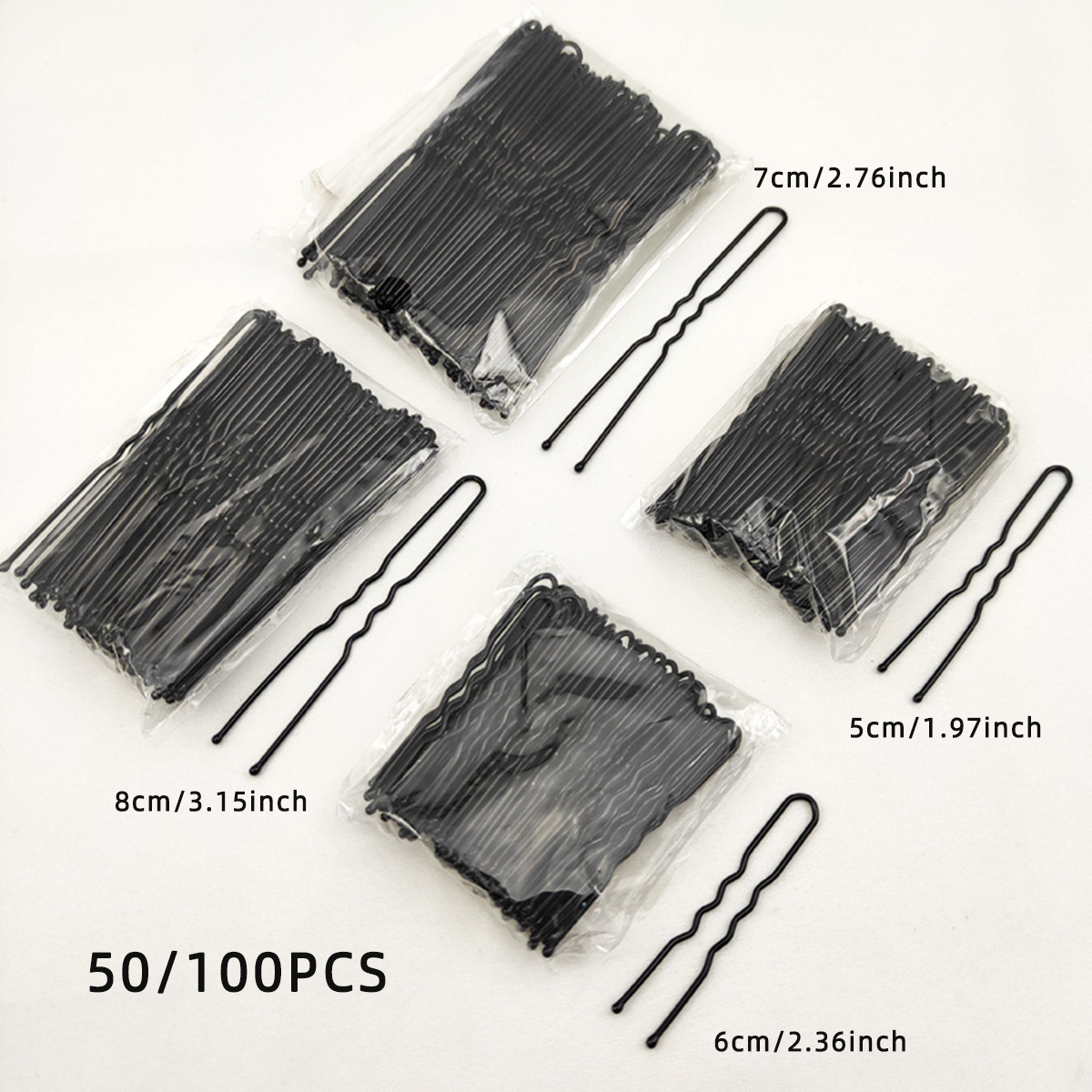 Hair Bundles - 50/100 adet kadın 5/6/7/8 cm saç