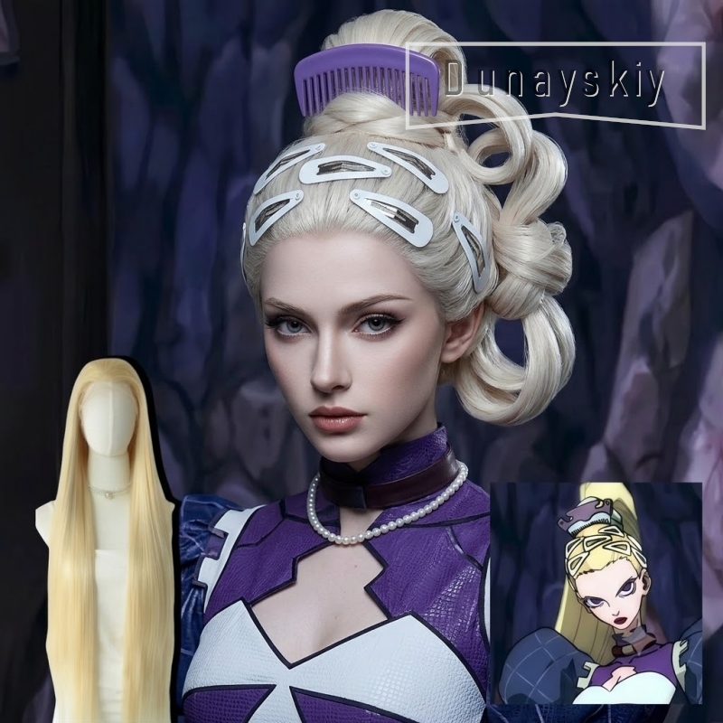 Hair Clips - Beyaz Büyük BB Saç Klipleri Cosplay