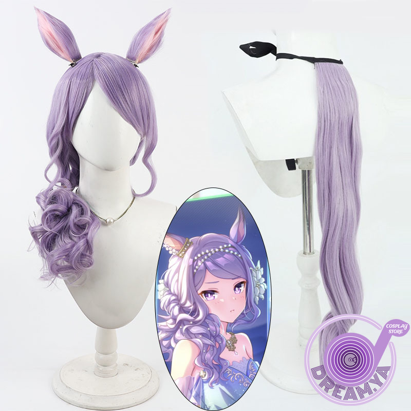 Synthetic Wigs - Mejiro Cosplay Peruk Umamusume Pretty Derby