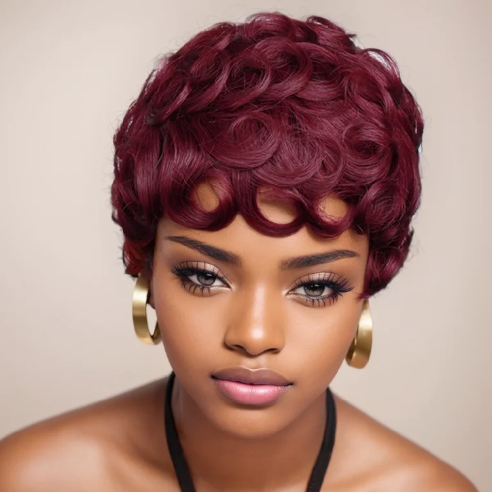 99J Peri Kesim Peruk İnsan Saç - Short Pixie Cut Wig Human Hair Cheap incelemesi ve fiyatı