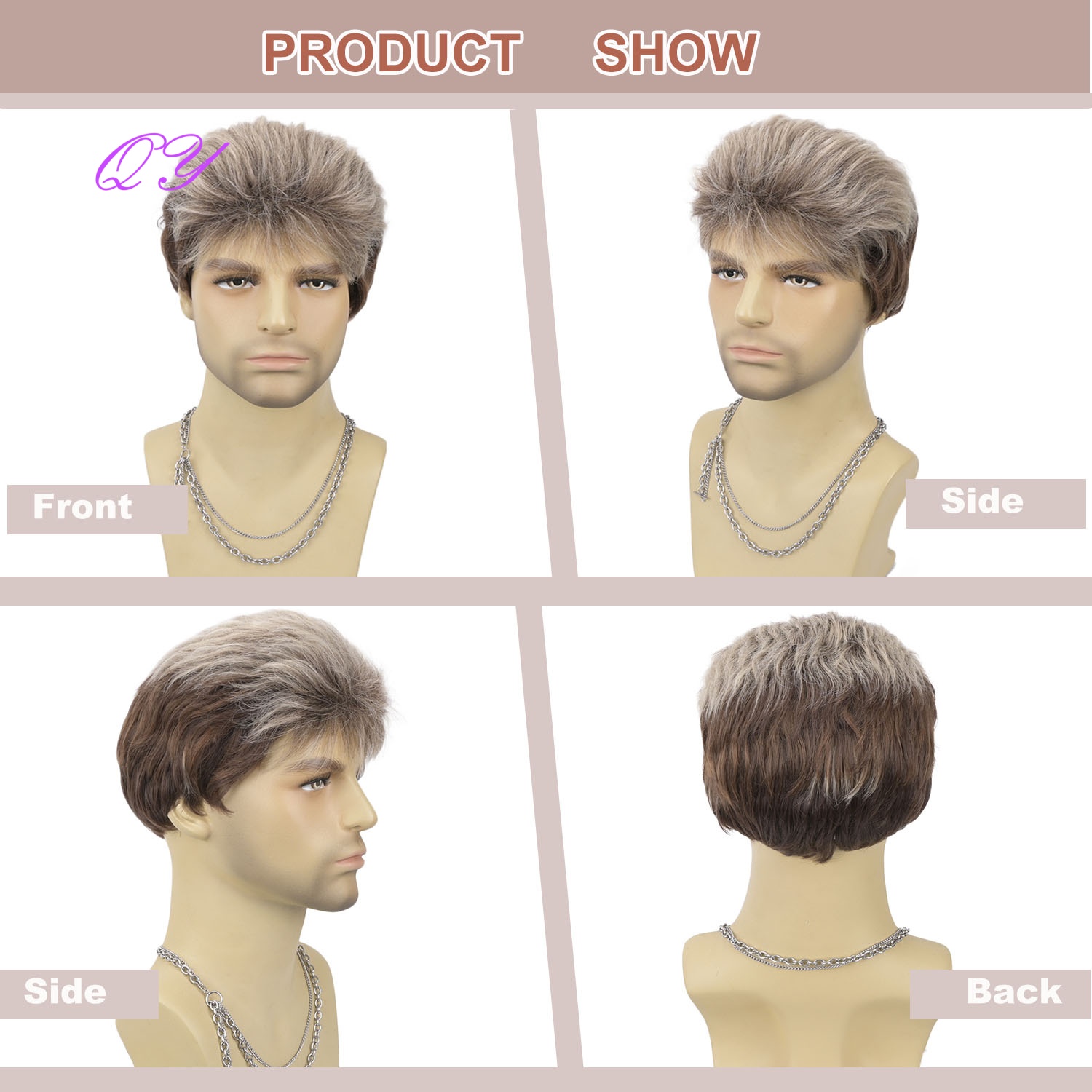 Sentetik Kısa Kahverengi Keten - Synthetic Wigs incelemesi ve fiyatı