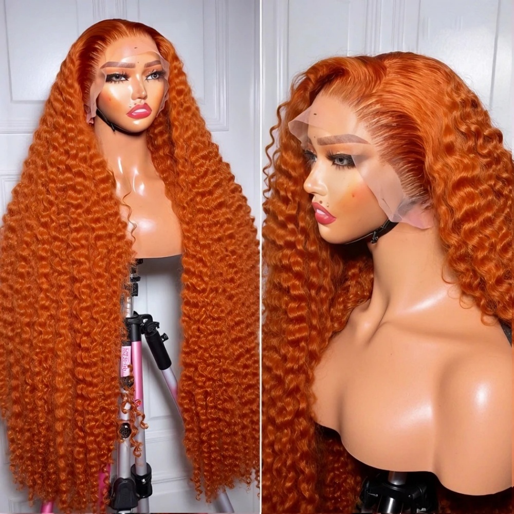 %200 Yoğunluklu Zencefil Turun - Lace Front Wigs incelemesi ve fiyatı