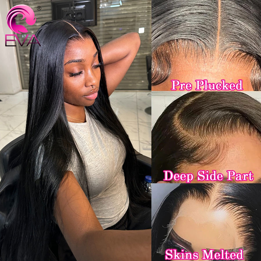 Eva Saç Derin Kısmı HD Dantel  - Hd Lace Frontal Wig Human Hair Pre Plucked incelemesi ve fiyatı