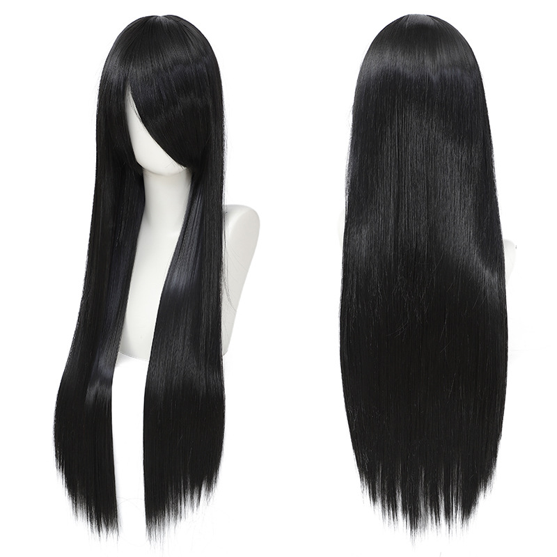 Renkli Uzun Düz Sentetik Saç B - Synthetic Braided Wigs For Black Women incelemesi ve fiyatı