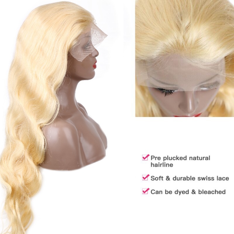 613 Bal Sarısı 13x4 Dantel Ön  - 613 Blonde Body Wave Lace Front Wig incelemesi ve fiyatı